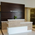 Main entrance reception area, office furniture