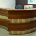 Custom Reception desk, office furniture