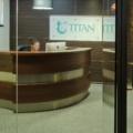 Custom Reception desk, office furniture