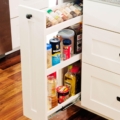 Pull-out spice rack