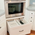 Cookie sheet drawer/pan drawer